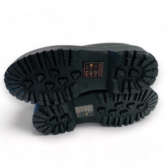 NWT Dolls Kill Black ‘Best To Do It’ Vegan Leather Loafer Shoes - Picture 6 of 15